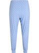 Spodnie nocne z modalu z wysokim stanem, Niebieskie, Packshot image number 1