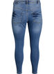 Skr&oacute;cone jeansy Amy z ozdobnym zamkiem blyskawicznym, Niebieskie, Packshot image number 1