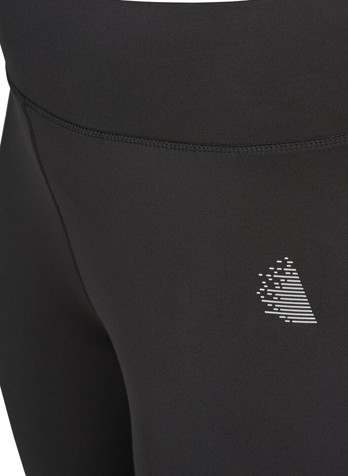 Sports leggings, Black, Packshot image number 3