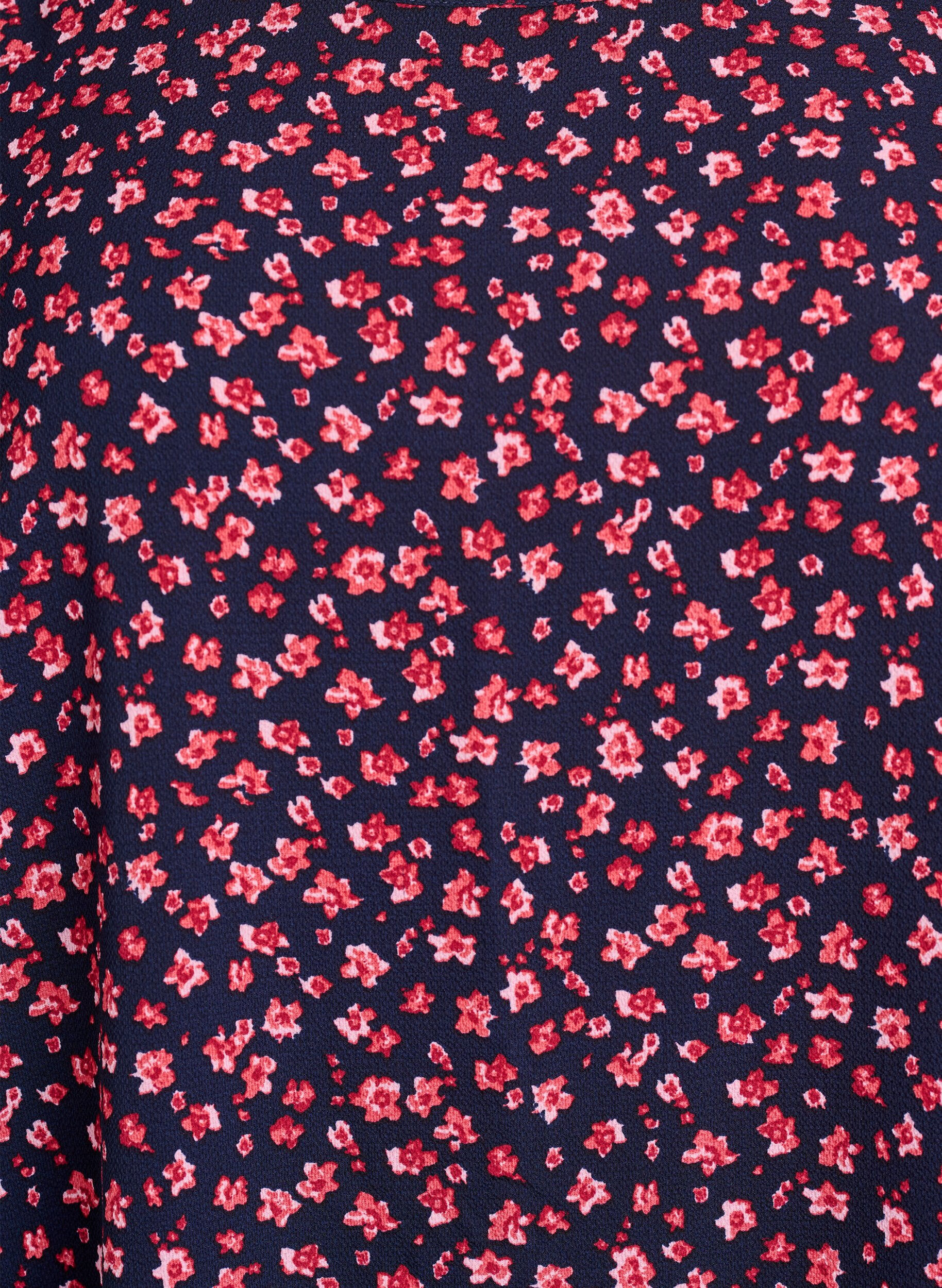 Zizzi Sukienka z nadrukiem i kr&oacute;tkimi rekawami, Niebieskie, Packshot image number 2