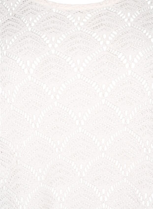 Szydelkowa bluzka z rekawem 3/4, Sandshell, Packshot image number 2