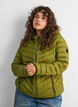 Lekka kurtka z kapturem, Zielony, Model image number 0