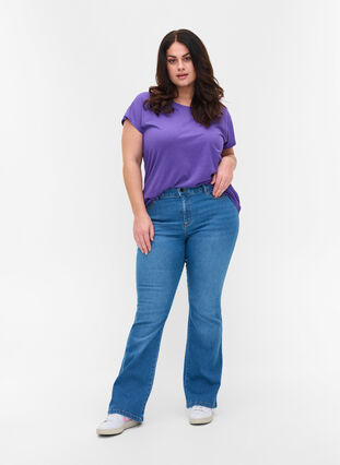 Koszulka z mieszanki bawelny, Ultra Violet, Model image number 2