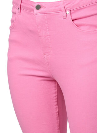 Bardzo waskie jeansy Amy z wysokim stanem, Rosebloom, Packshot image number 2