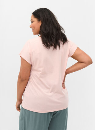 Koszulka z mieszanki bawelny, Rose Smoke, Model image number 1