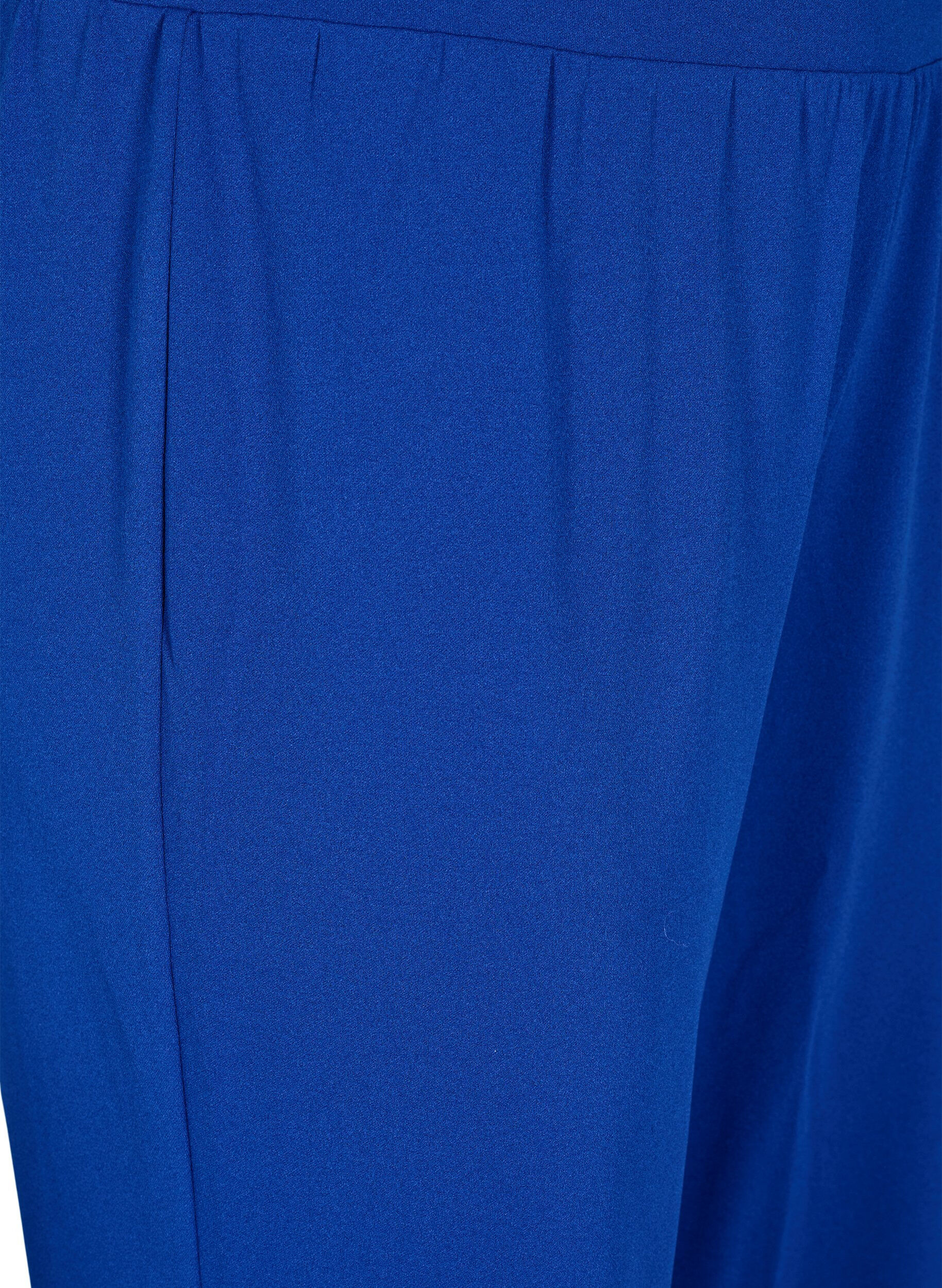 ZizziSpodnie o prostym kroju, Niebieskie, Packshot image number 2