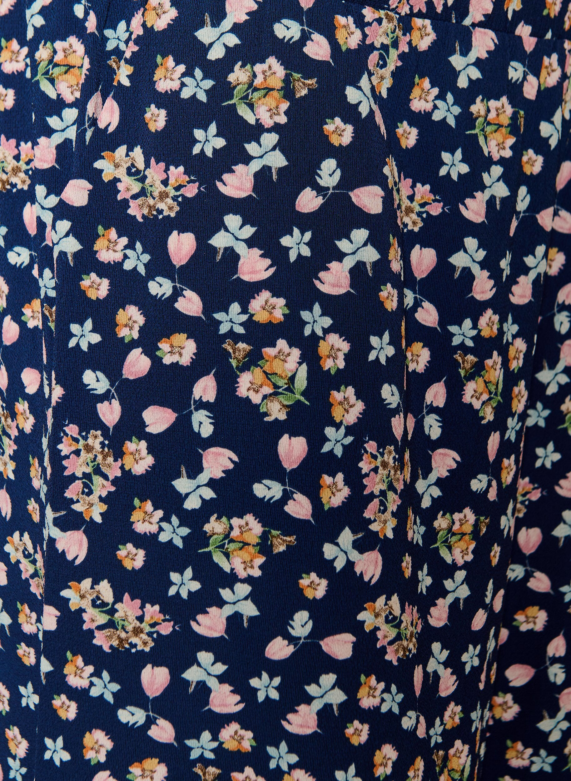 ZizziSpodnie culotte z nadrukiem, Niebieskie, Packshot image number 2