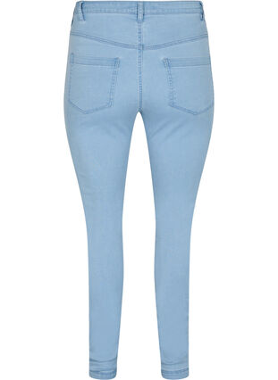 Super waskie jeansy Amy z wysokim stanem, Ex Lt Blue, Packshot image number 1