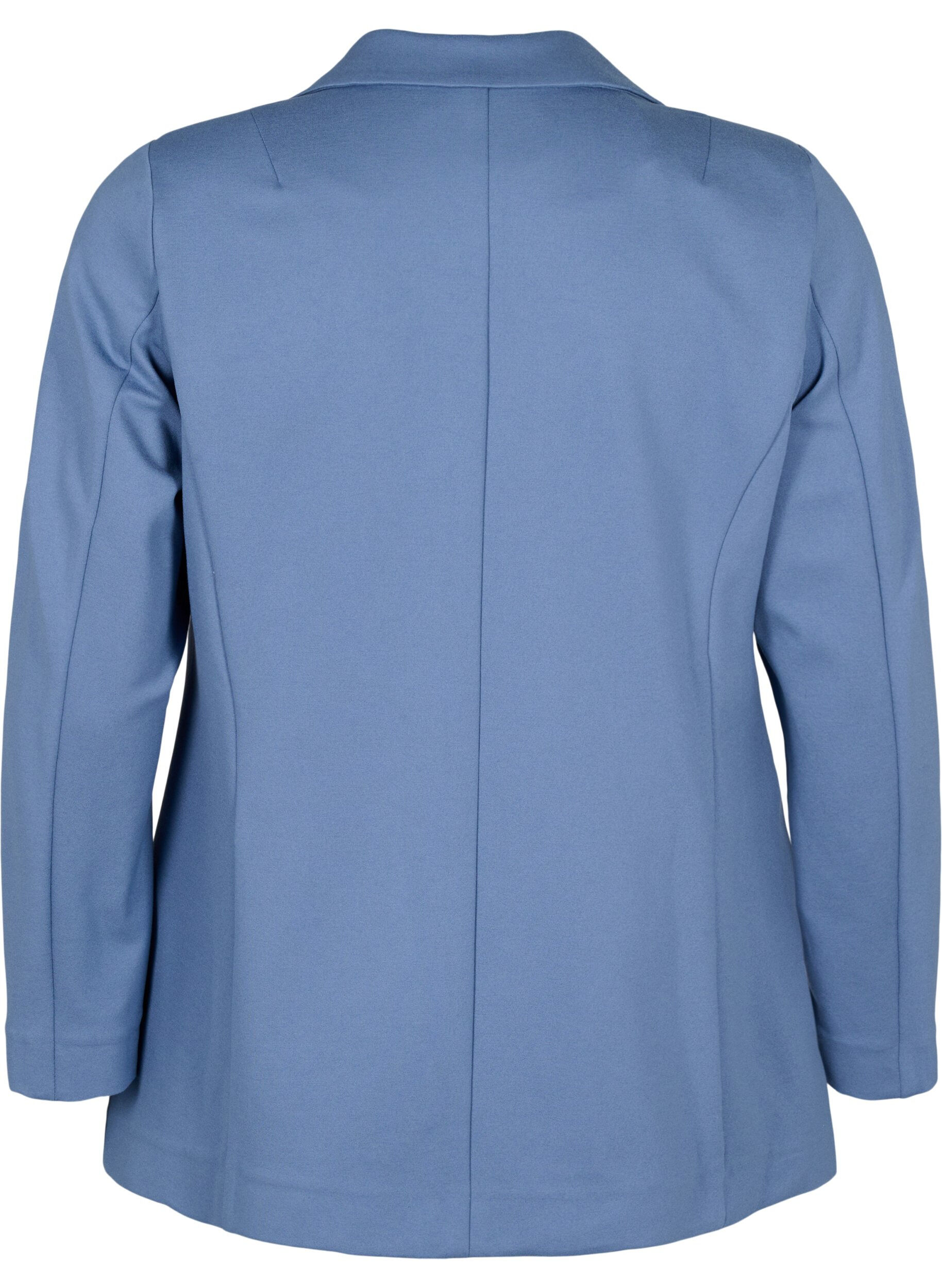 Zizzi Prosta marynarka z zapieciem na guziki, Niebieskie, Packshot image number 1