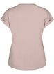 T-shirt z kr&oacute;tkim rekawem w mieszance bawelny, R&oacute;żowy, Packshot image number 1