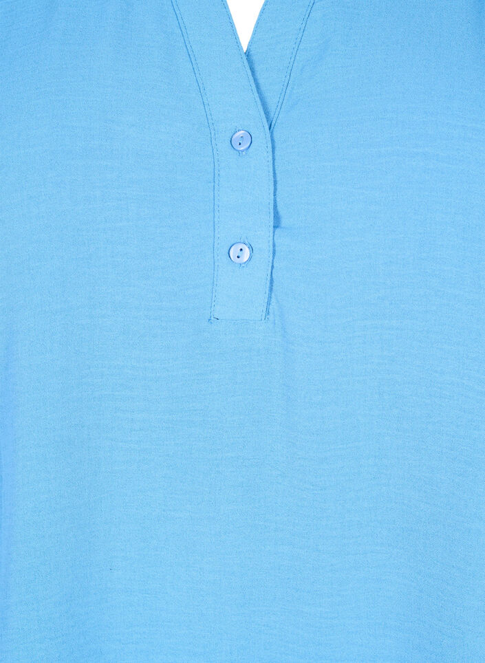 Bluzka koszulowa z dlugimi rekawami i dekoltem w serek, Riverside, Packshot image number 2