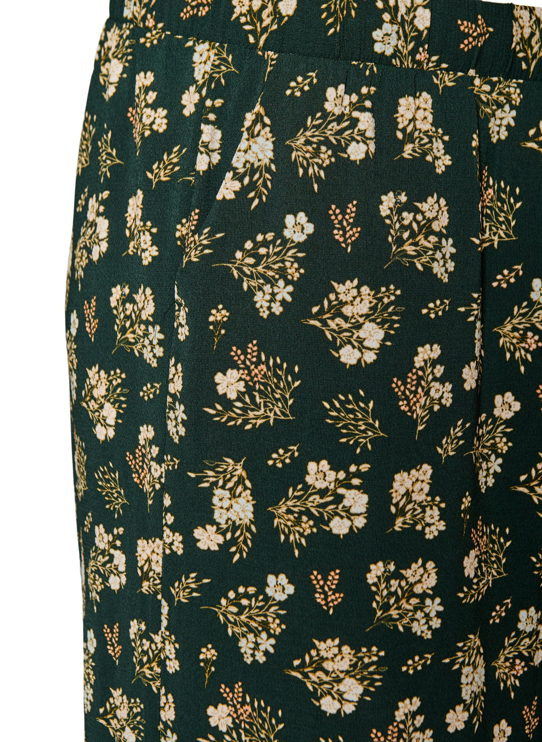 ZizziSpodnie culotte z nadrukiem, Czarne, Packshot image number 2