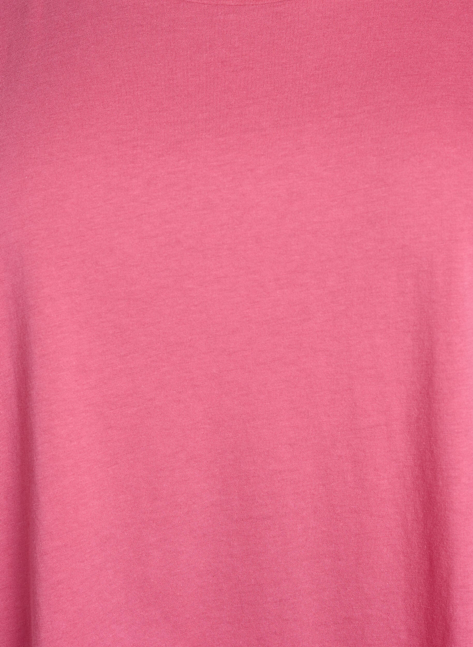 ZizziT-shirt z kr&oacute;tkim rekawem z mieszanki bawelny, R&oacute;żowy, Packshot image number 2