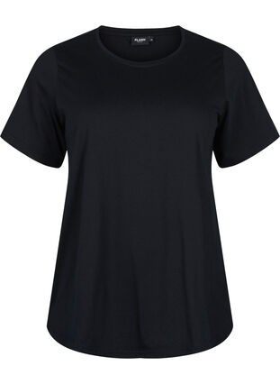 FLASH – 2-pack koszulki z okraglym dekoltem, Navy Blazer/Black, Packshot image number 3