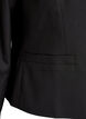 Krótka kurtka ze zlotymi guzikami, Czarne, Packshot image number 3