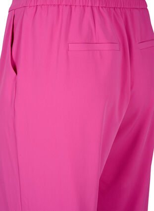 Spodnie o klasycznym kroju z kieszeniami, Festival Fuchsia, Packshot image number 3