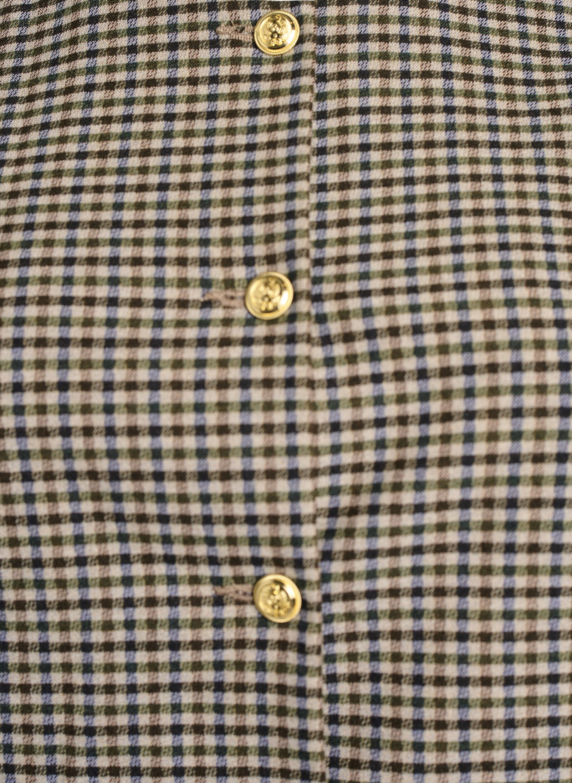 Zizzi Kr&oacute;tka kurtka ze zlotymi guzikami, Brązowy, Packshot image number 2