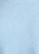 Bluzka dzianinowa z kr&oacute;tkim rekawem, Niebieskie, Packshot image number 2