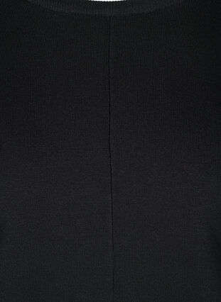 Dzianinowy sweter z okraglym dekoltem, Black, Packshot image number 2