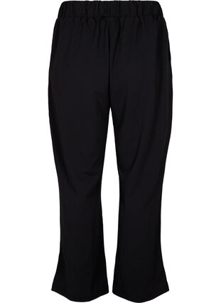 Luzne spodnie z kieszeniami, Black, Packshot image number 1