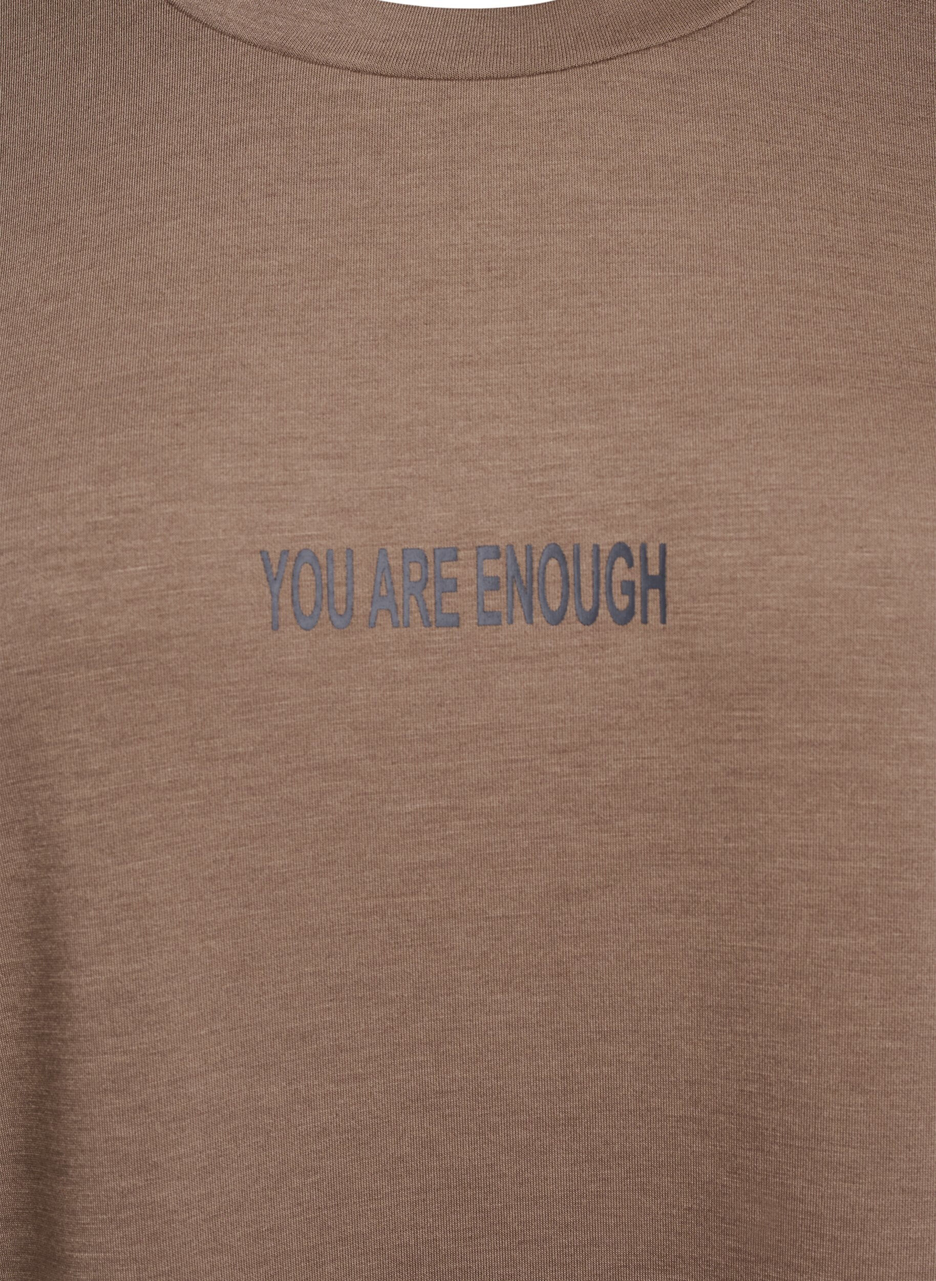 Zizzi Kr&oacute;tka sukienka dresowa z mieszanki modalu, Fossil , Packshot image number 2