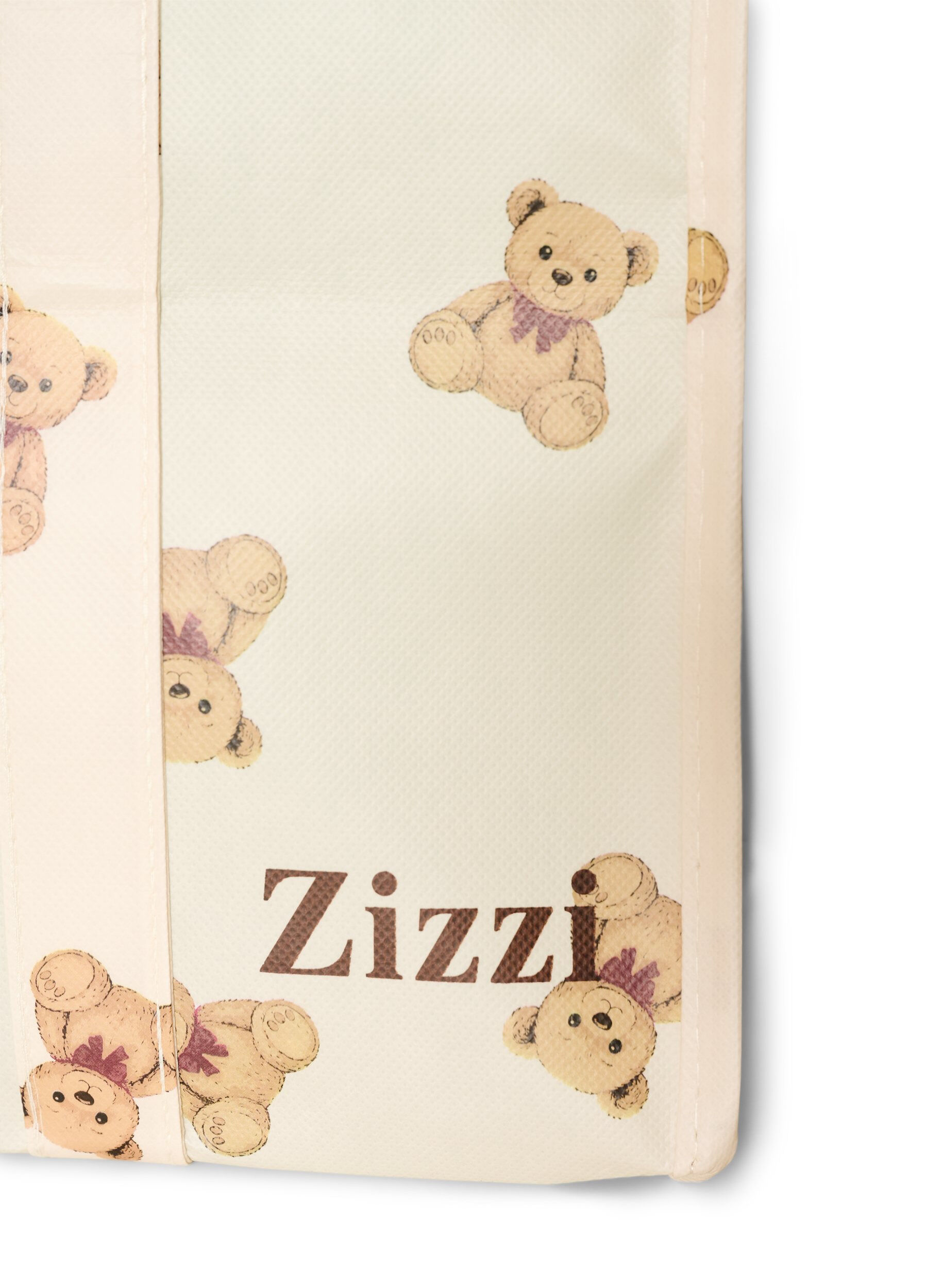 ZizziTorba na zakupy z suwakiem, Beżowy, Packshot image number 2