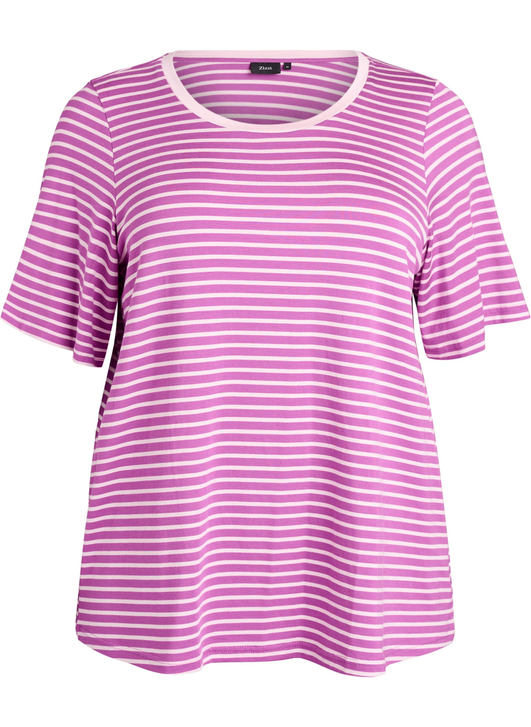 Koszulka z TENCEL&trade; Lyocell i paskami