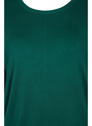 Dzianinowa tunika z mieszanki wiskozy, Evergreen, Packshot image number 2