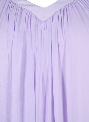 Luzna sukienka z krótkimi rekawami, Purple Heather, Packshot image number 2