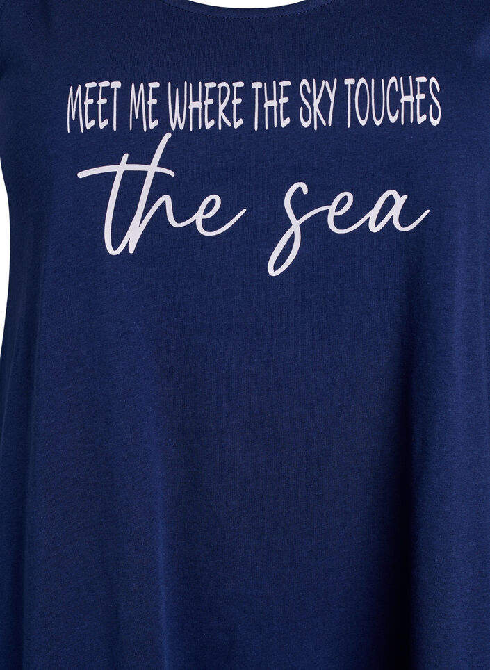 Sukienka w ksztalcie litery A, bez rekaw&oacute;w, Niebieskie, Packshot image number 2