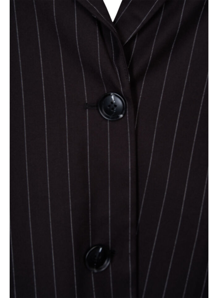 Blezer w prazki, Black W. Pinstripe, Packshot image number 2