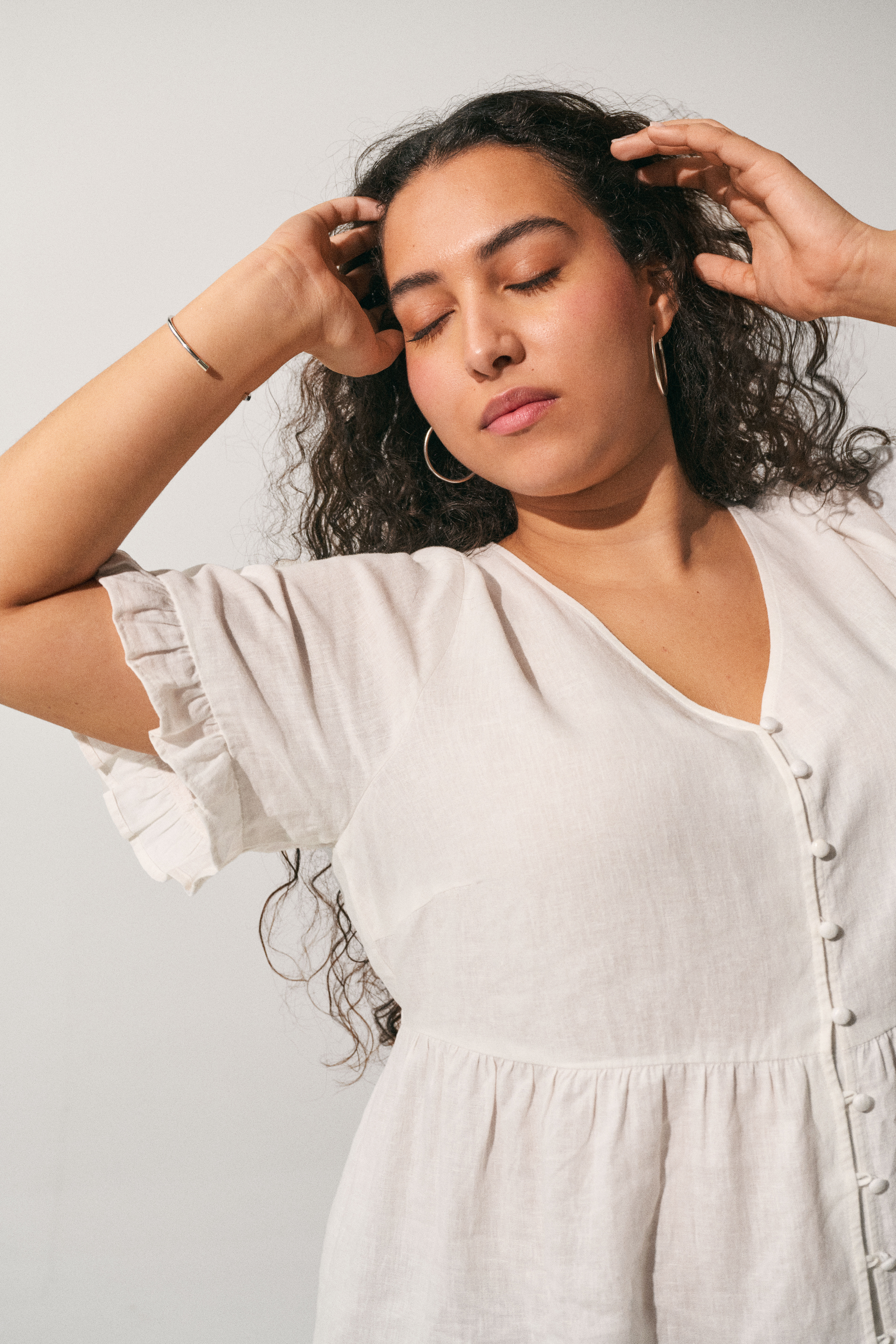 Zizzi Str&oacute;j z lnu i wiskozy, , Model