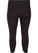 Podstawowe legginsy 3/4 z marszczeniem, Black, Packshot image number 1
