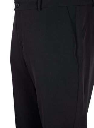 Spodnie z zamkiem blyskawicznym przy kostce, Black, Packshot image number 2