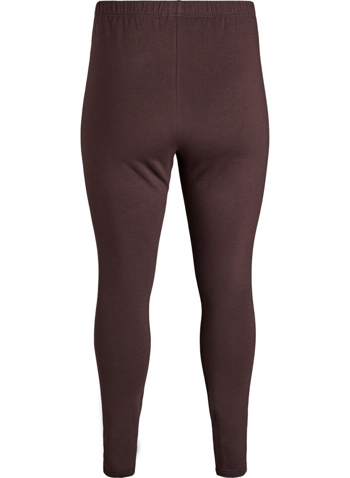 Bawelniane legginsy z podszewka, Brązowy, Packshot image number 1
