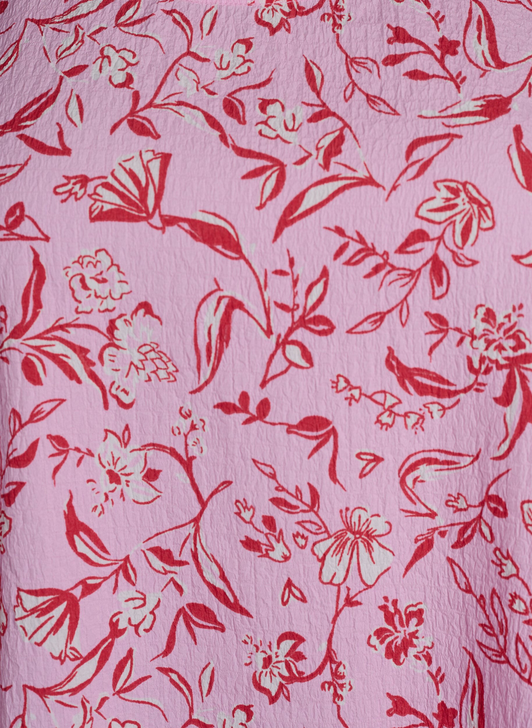 ZizziTop bez rekaw&oacute;w z tekstura, R&oacute;żowy, Packshot image number 2