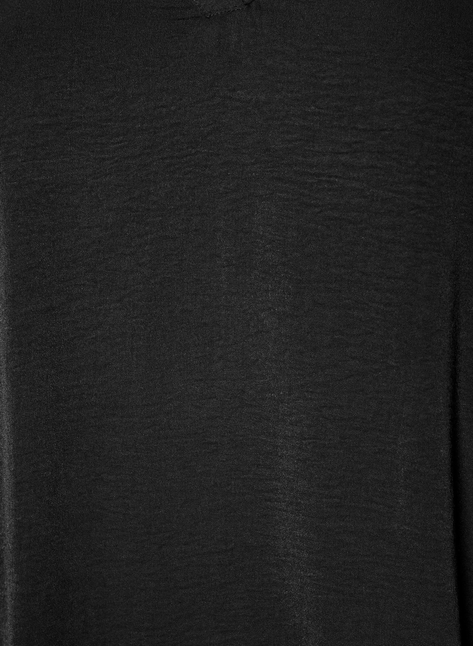 ZizziBluzka z koronkowymi rekawami o balonowym kroju, Czarne, Packshot image number 2