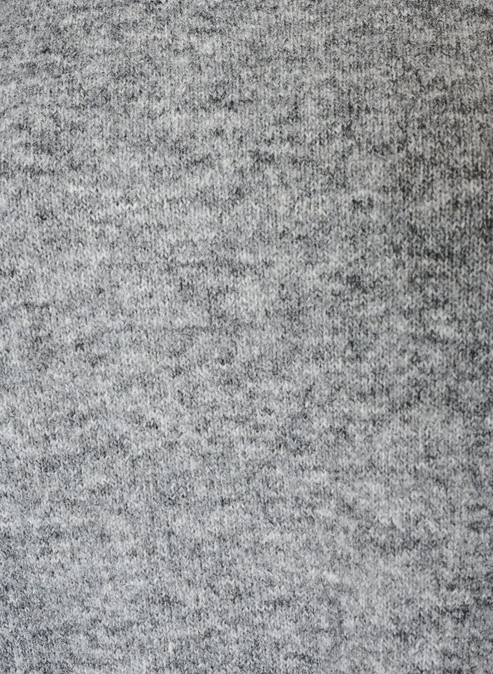 Luzny sweter z okraglym dekoltem, Szary, Packshot image number 2