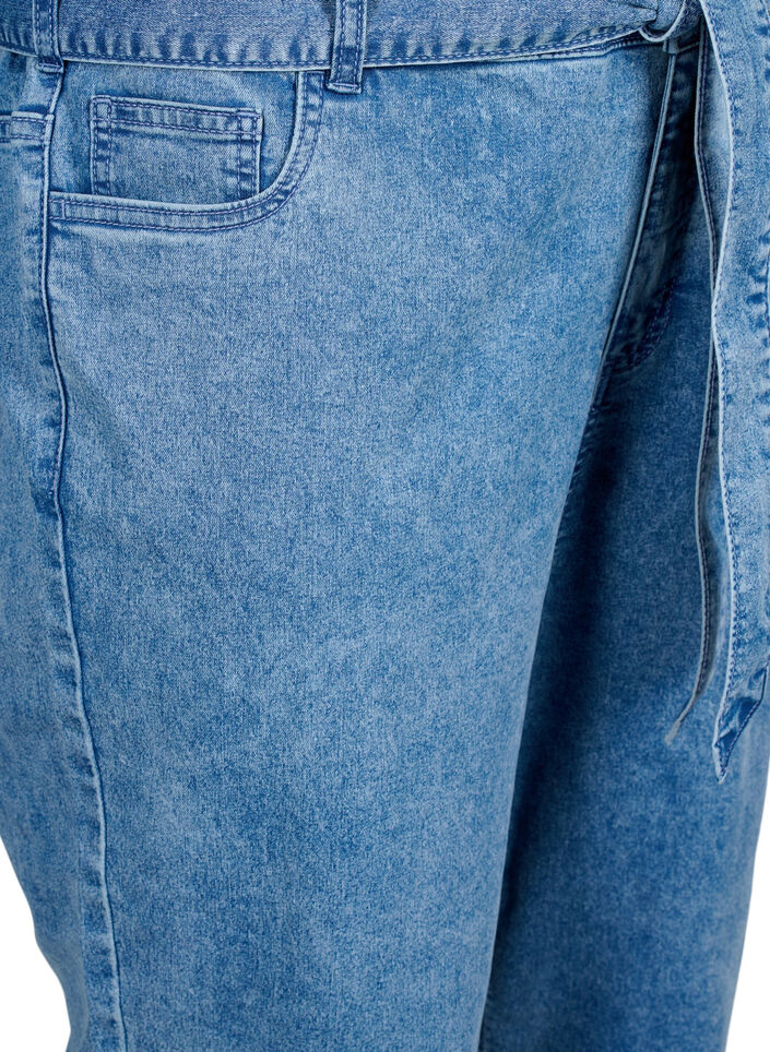 Kombinezon jeansowy z dlugim rekawem, Light Blue Denim, Packshot image number 3