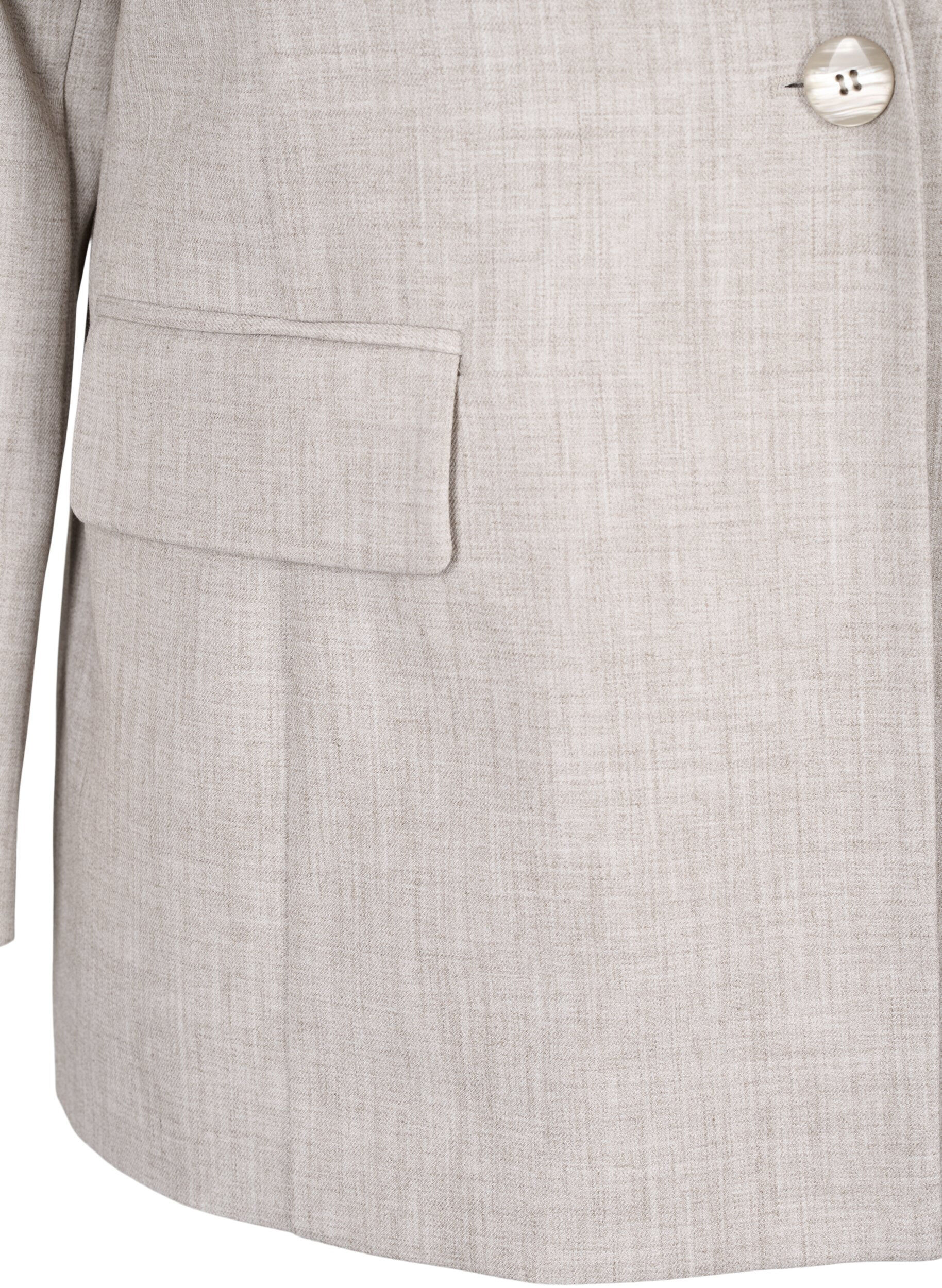 Zizzi Melanzowa marynarka z guzikami, String, Packshot image number 3