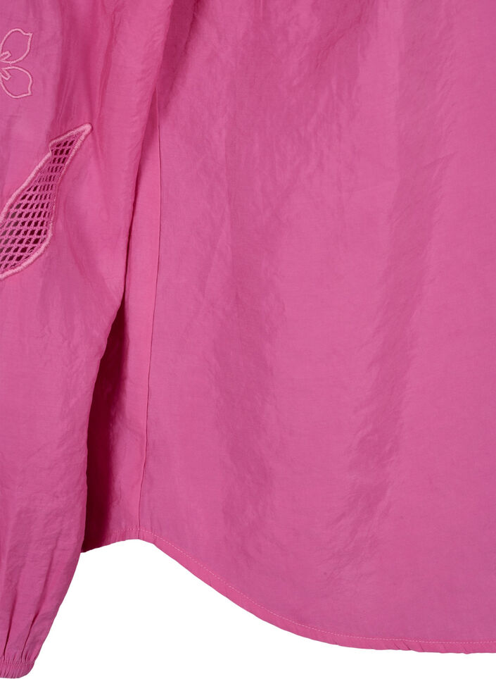Bluzka z modalu TENCEL™ z haftowanymi detalami, Phlox Pink, Packshot image number 4