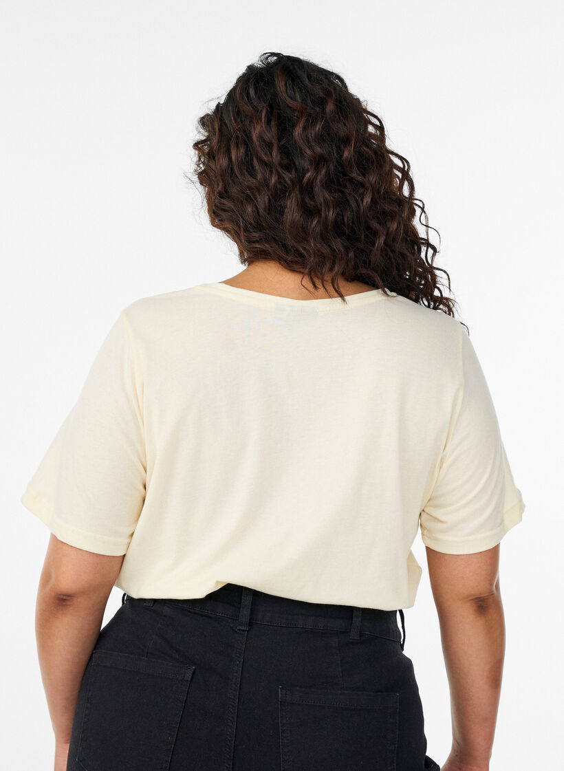 FLASH - Koszulka z nadrukiem, Ż&oacute;łty, Model image number 2