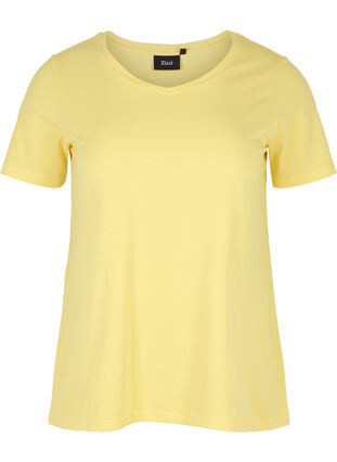 Koszulka typu basic, Yellow Cream, Packshot image number 0