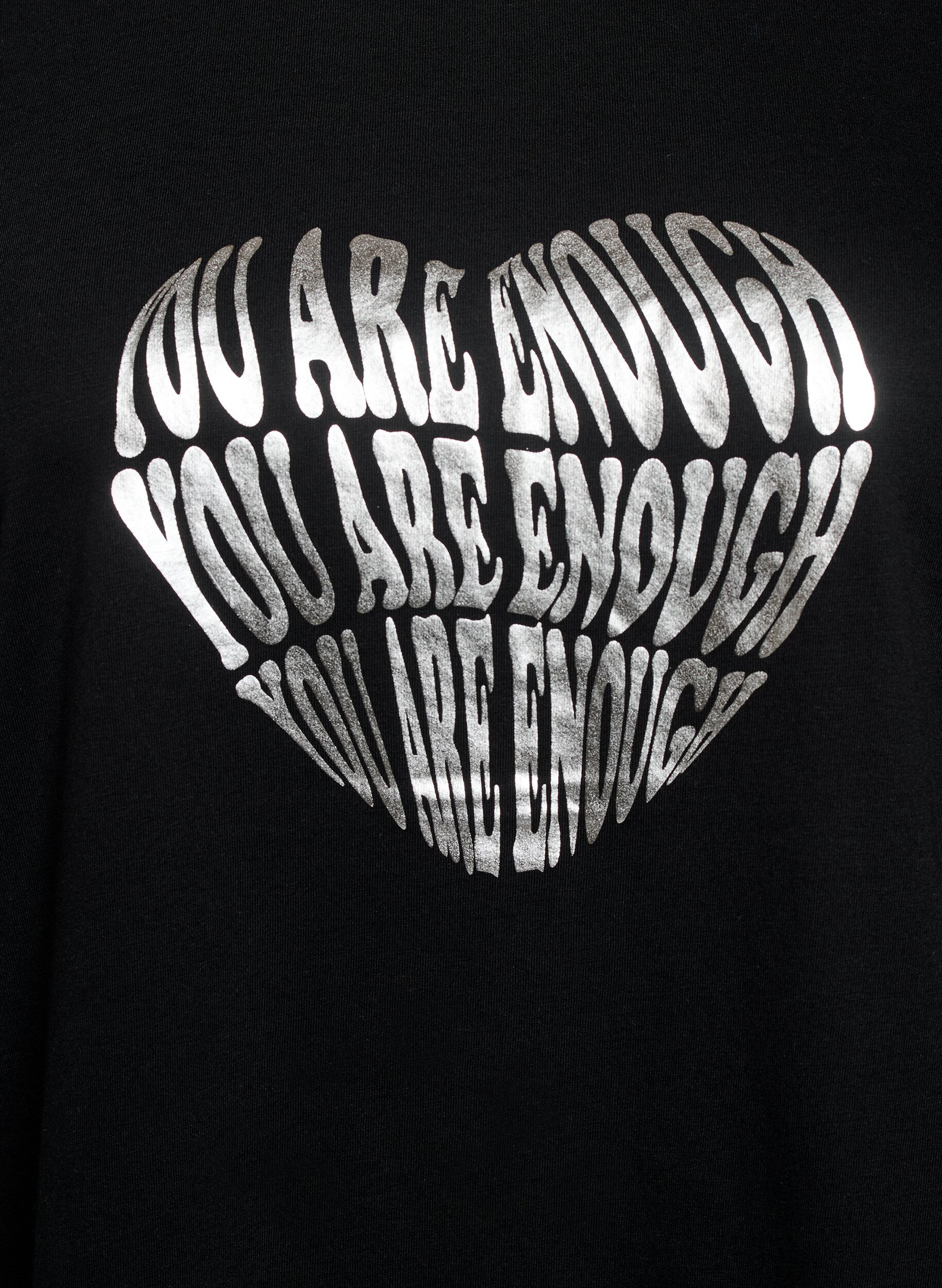 ZizziKoszulka z motywem, Czarne, Packshot image number 2