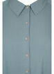 Long viscose shirt with pockets and 3/4 sleeves, Balsam Green, Packshot image number 2