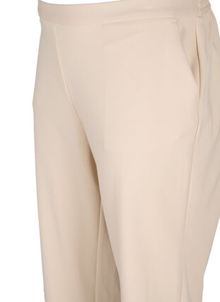 Klasyczne spodnie o szerokich nogawkach, Fog, Packshot image number 2