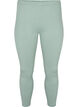 Legginsy z wiskozy w stylu basic, Zielony, Packshot image number 0