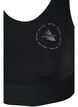 CORE, MID SUPPORT SPORTS BRA - Biustonosz sportowy, Black, Packshot image number 2