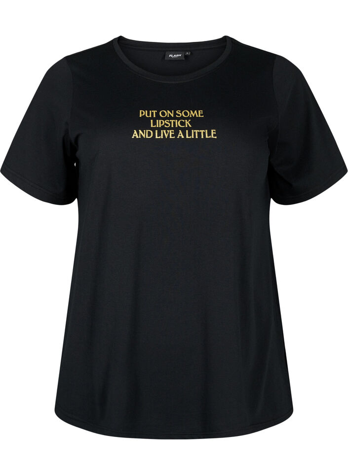 FLASH – koszulka z motywem, Black Lips, Packshot image number 0