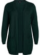 Dlugi, dzianinowy kardigan z mieszanki wiskozy, Zielony, Packshot image number 0